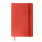 Бизнес-блокнот GLORI, A5, красный, твердая обложка, в линейку с логотипом в Балашихе заказать по выгодной цене в кибермаркете AvroraStore