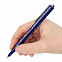 Ручка шариковая Senator Point ver.2, темно-синяя с логотипом в Балашихе заказать по выгодной цене в кибермаркете AvroraStore