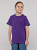 Футболка детская T-Bolka Kids, фиолетовая с логотипом в Балашихе заказать по выгодной цене в кибермаркете AvroraStore