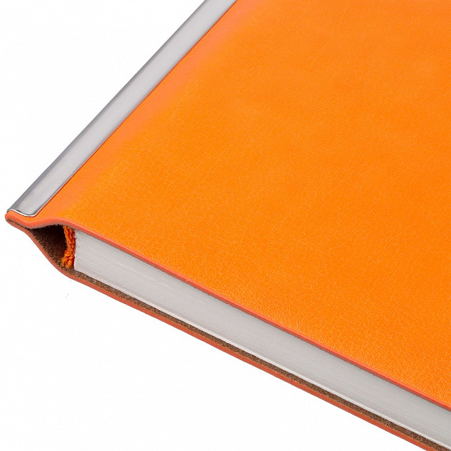 Ежедневник Kroom, недатированный, оранжевый с логотипом в Балашихе заказать по выгодной цене в кибермаркете AvroraStore