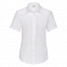 Рубашка женская SHORT SLEEVE OXFORD SHIRT LADY-FIT 130 с логотипом в Балашихе заказать по выгодной цене в кибермаркете AvroraStore