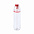 Бутылка для воды FIT, 700 мл; 24,5х7,4см, прозрачный с серым, пластик rPET с логотипом в Балашихе заказать по выгодной цене в кибермаркете AvroraStore