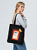 Холщовая сумка «Сода», черная с логотипом в Балашихе заказать по выгодной цене в кибермаркете AvroraStore