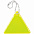 Светоотражатель Spare Care, треугольник, желтый неон с логотипом в Балашихе заказать по выгодной цене в кибермаркете AvroraStore