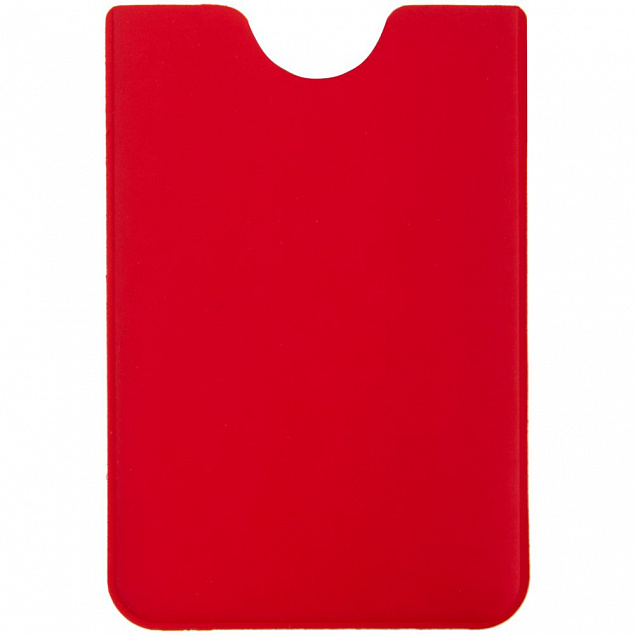 Чехол для карточки Dorset, красный с логотипом в Балашихе заказать по выгодной цене в кибермаркете AvroraStore