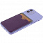 Чехол для карты на телефон Devon, фиолетовый с серым с логотипом в Балашихе заказать по выгодной цене в кибермаркете AvroraStore
