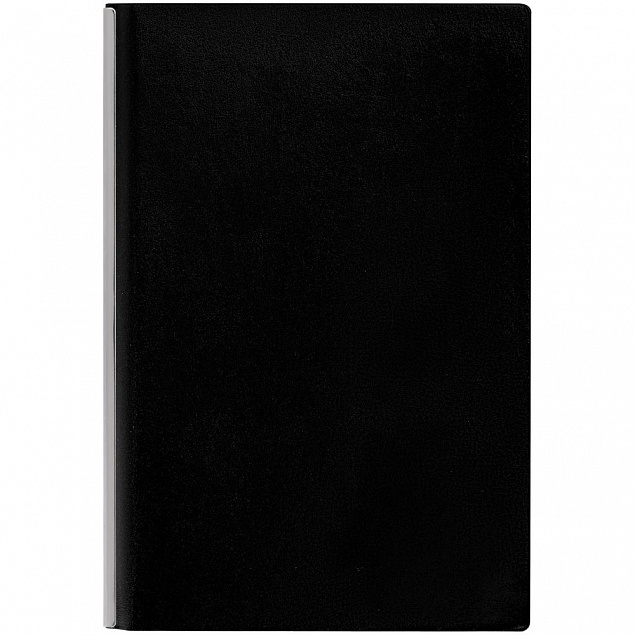 Ежедневник Kroom, недатированный, черный с логотипом в Балашихе заказать по выгодной цене в кибермаркете AvroraStore