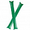 Палки-стучалки для болельщиков Hip-Hip, зеленые с логотипом в Балашихе заказать по выгодной цене в кибермаркете AvroraStore