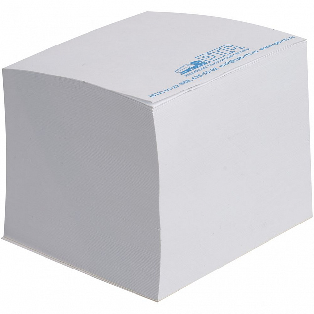 Блок для записей с печатью Bloke на заказ, 900 листов с логотипом в Балашихе заказать по выгодной цене в кибермаркете AvroraStore