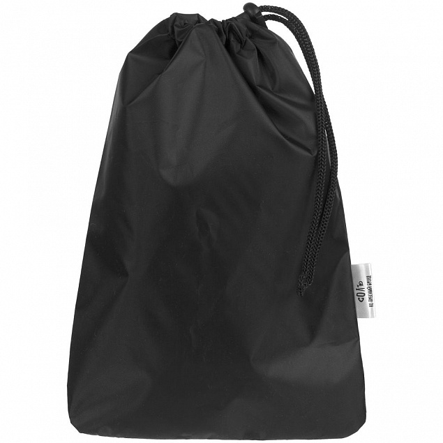 Дождевик «Самое то», черный с логотипом в Балашихе заказать по выгодной цене в кибермаркете AvroraStore