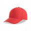 Бейсболка RECY FIVE, красный, 5 клиньев, 100 % переработанный полиэстер, липучка с логотипом в Балашихе заказать по выгодной цене в кибермаркете AvroraStore