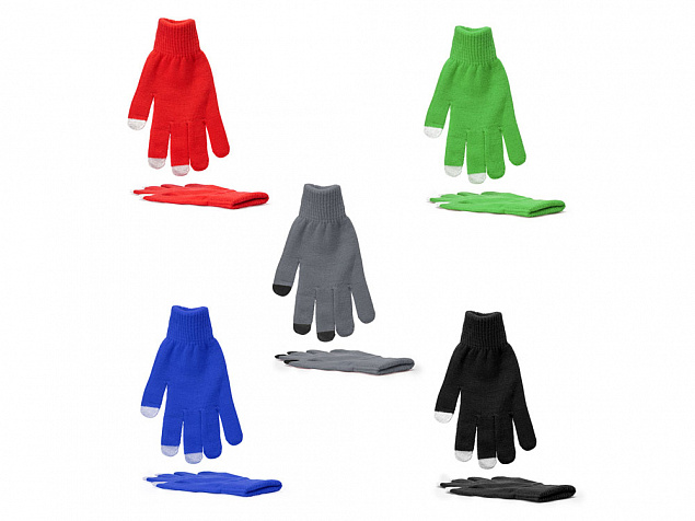 Сенсорные перчатки ZELAND с логотипом в Балашихе заказать по выгодной цене в кибермаркете AvroraStore