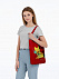 Холщовая сумка «Цитаты. Довлатов. Вранье», красная с логотипом в Балашихе заказать по выгодной цене в кибермаркете AvroraStore