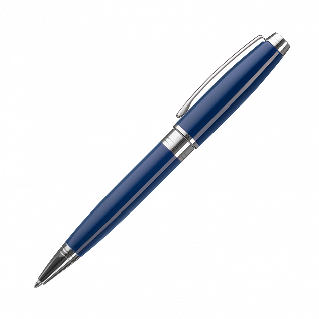 Шариковая ручка Soprano, синяя с логотипом в Балашихе заказать по выгодной цене в кибермаркете AvroraStore