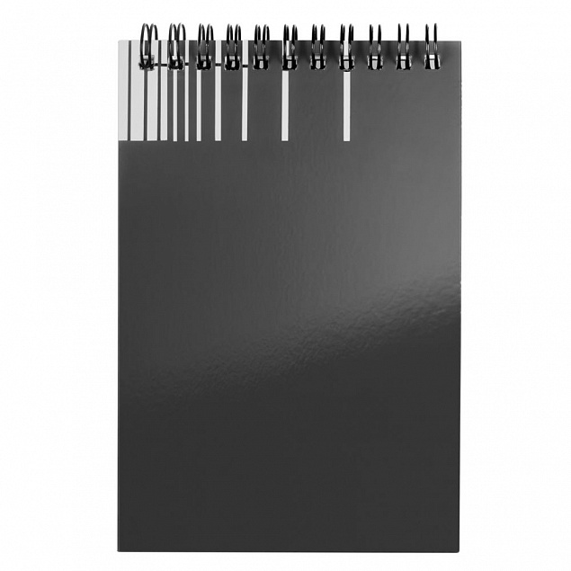 Непромокаемый блокнот Gus, серый с логотипом в Балашихе заказать по выгодной цене в кибермаркете AvroraStore