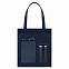 Подарочный набор Medium, синий (шоппер, ежедневник, ручка, термобутылка) с логотипом в Балашихе заказать по выгодной цене в кибермаркете AvroraStore