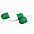 Антистресс Капсула, зеленый-S с логотипом в Балашихе заказать по выгодной цене в кибермаркете AvroraStore