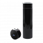Термос Reactor с датчиком температуры (черный) с логотипом в Балашихе заказать по выгодной цене в кибермаркете AvroraStore