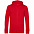 Толстовка на молнии с капюшоном унисекс BNC Organic, красная с логотипом в Балашихе заказать по выгодной цене в кибермаркете AvroraStore