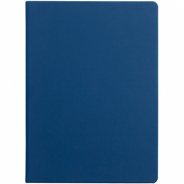 Ежедневник Shall, недатированный, синий с логотипом в Балашихе заказать по выгодной цене в кибермаркете AvroraStore