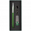 Набор Flashwrite, 8 Гб, зеленый с логотипом в Балашихе заказать по выгодной цене в кибермаркете AvroraStore