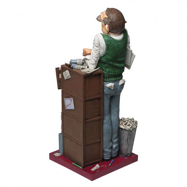 Скульптура "Бухгалтер" с логотипом в Балашихе заказать по выгодной цене в кибермаркете AvroraStore