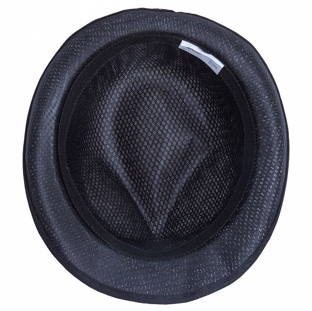 Шляпа Gentleman, черная с черной лентой с логотипом в Балашихе заказать по выгодной цене в кибермаркете AvroraStore