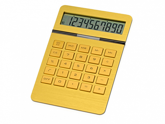 Калькулятор «Золотой» с логотипом в Балашихе заказать по выгодной цене в кибермаркете AvroraStore