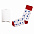 Носки подарочные  "Елки" в упаковке с логотипом в Балашихе заказать по выгодной цене в кибермаркете AvroraStore