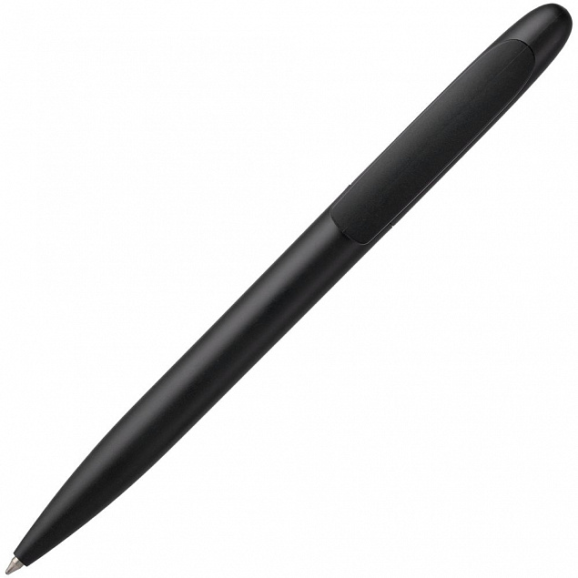 Ручка шариковая Moor Silver, черная с логотипом в Балашихе заказать по выгодной цене в кибермаркете AvroraStore