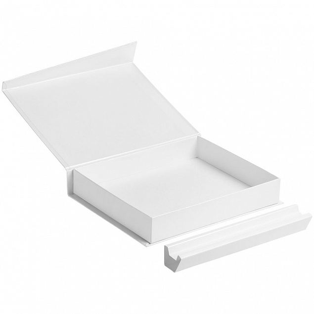Коробка Duo под ежедневник и ручку, белая с логотипом в Балашихе заказать по выгодной цене в кибермаркете AvroraStore