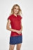 Рубашка поло женская Prescott Women 170, оранжевая с логотипом в Балашихе заказать по выгодной цене в кибермаркете AvroraStore
