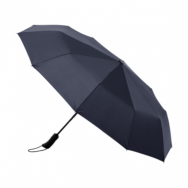 Зонт складной Levante, синий с логотипом в Балашихе заказать по выгодной цене в кибермаркете AvroraStore