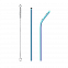 Набор многоразовых трубочек гальванических Оnlycofer Х black (спектр) с логотипом в Балашихе заказать по выгодной цене в кибермаркете AvroraStore