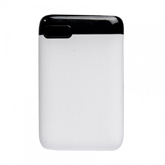 Универсальный аккумулятор OMG Num 5 (5000 мАч), белый, 10,2х6.3х1,2 см с логотипом в Балашихе заказать по выгодной цене в кибермаркете AvroraStore