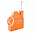 Брелок-рулетка &quot;Home&quot;, 1 метр, оранжевый с логотипом в Балашихе заказать по выгодной цене в кибермаркете AvroraStore