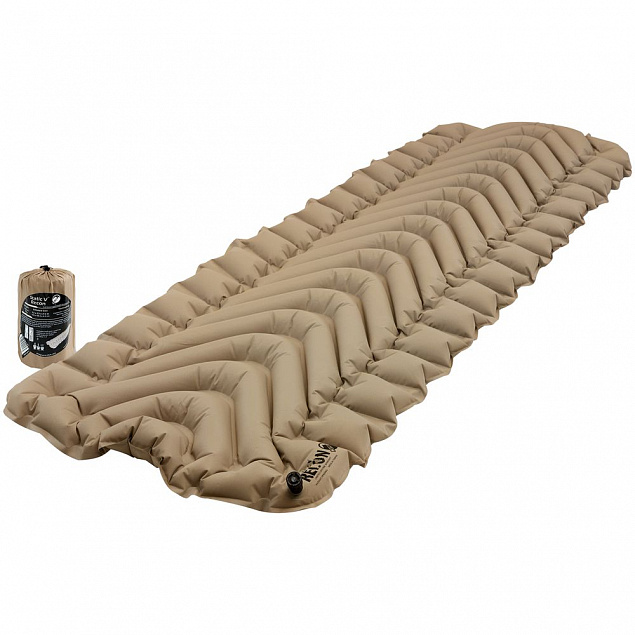 Надувной коврик Static V Recon, песочный с логотипом в Балашихе заказать по выгодной цене в кибермаркете AvroraStore