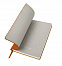 Бизнес-блокнот "Biggy", B5 формат, оранжевый, серый форзац, мягкая обложка, в клетку с логотипом в Балашихе заказать по выгодной цене в кибермаркете AvroraStore