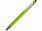 Ручка металлическая soft-touch шариковая со стилусом Sway, желтый/серебристый с логотипом в Балашихе заказать по выгодной цене в кибермаркете AvroraStore