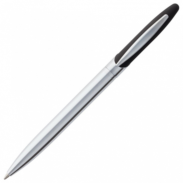 Ручка шариковая Dagger Soft Touch, черная с логотипом в Балашихе заказать по выгодной цене в кибермаркете AvroraStore