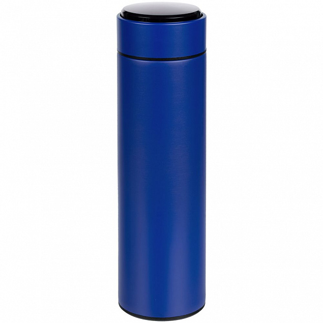 Смарт-бутылка Long Therm, синяя с логотипом в Балашихе заказать по выгодной цене в кибермаркете AvroraStore