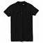 Рубашка поло женская PHOENIX WOMEN, черная с логотипом в Балашихе заказать по выгодной цене в кибермаркете AvroraStore