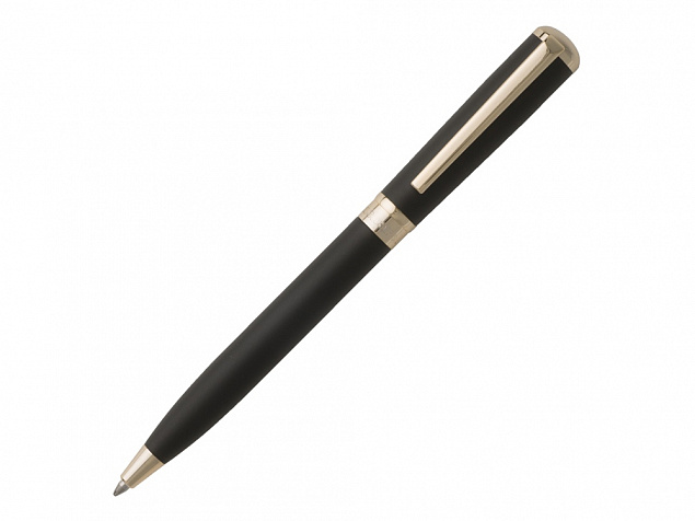 Ручка шариковая Beaubourg Black с логотипом в Балашихе заказать по выгодной цене в кибермаркете AvroraStore