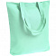 Холщовая сумка Avoska, зеленая (мятная) с логотипом в Балашихе заказать по выгодной цене в кибермаркете AvroraStore