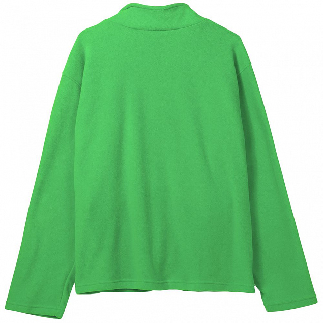 Куртка флисовая унисекс Manakin, зеленое яблоко с логотипом в Балашихе заказать по выгодной цене в кибермаркете AvroraStore