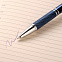 Шариковая ручка Crocus, синяя с логотипом в Балашихе заказать по выгодной цене в кибермаркете AvroraStore