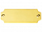 Шильд золотистый с логотипом в Балашихе заказать по выгодной цене в кибермаркете AvroraStore
