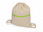 Рюкзак-мешок хлопковый Lark с цветной молнией с логотипом в Балашихе заказать по выгодной цене в кибермаркете AvroraStore