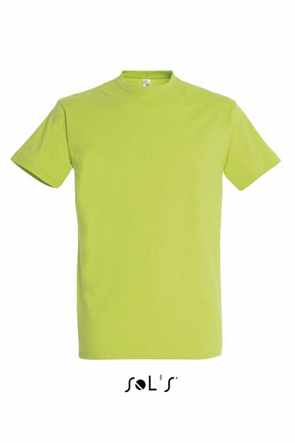 Фуфайка (футболка) IMPERIAL мужская,Зеленое яблоко L с логотипом в Балашихе заказать по выгодной цене в кибермаркете AvroraStore