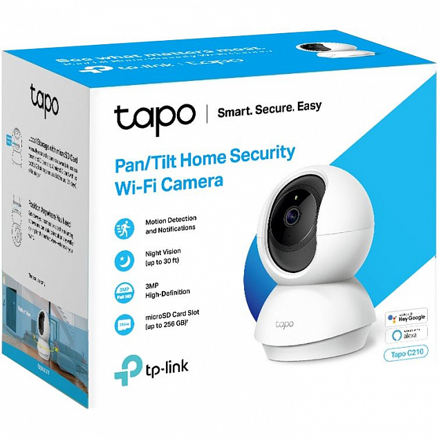 Камера Tapo C210 с логотипом в Балашихе заказать по выгодной цене в кибермаркете AvroraStore